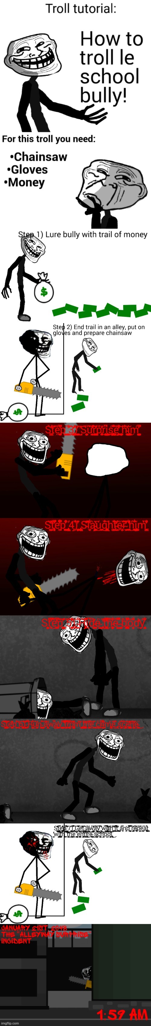 Alleyway Surprise incident | image tagged in alleyway surprise incident | made w/ Imgflip meme maker