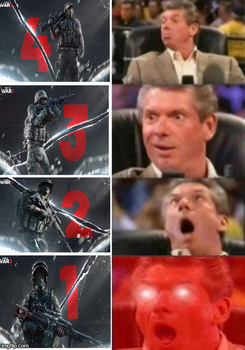Word War 3 comming | image tagged in mr mcmahon reaction | made w/ Imgflip meme maker