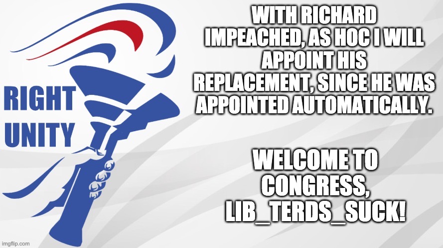 Some may not like the username, but I've met this user and I'm confident he/she will be a fine Congressman. | made w/ Imgflip meme maker