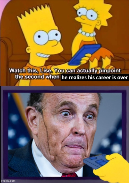 Rudy has law license suspended | made w/ Imgflip meme maker