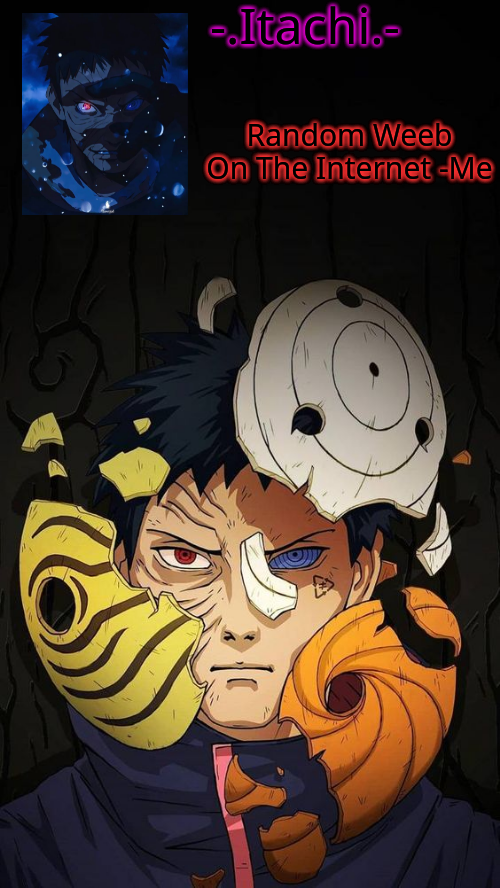 High Quality Obito Temp :D Blank Meme Template