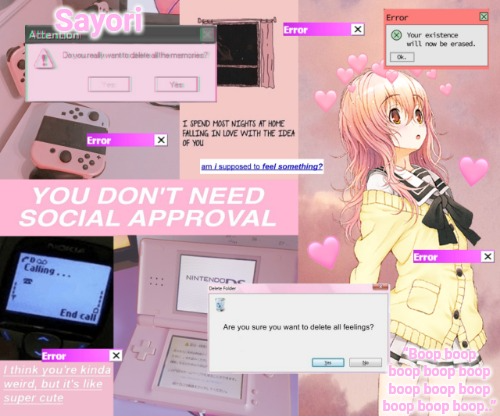 Mukou Aoi temp Blank Meme Template