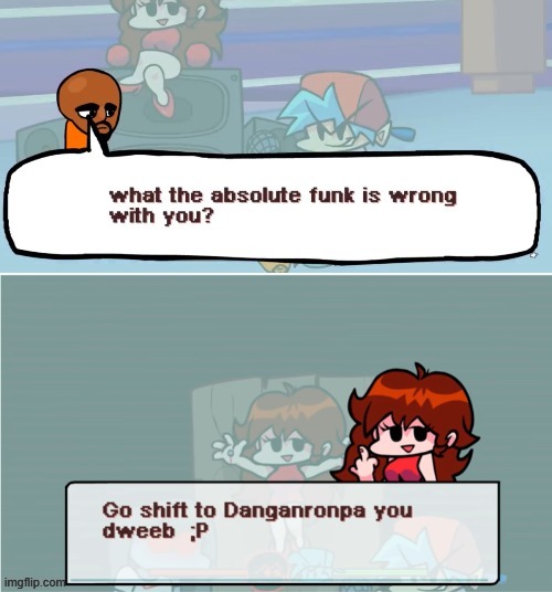 lmao | image tagged in fnf insults lol | made w/ Imgflip meme maker