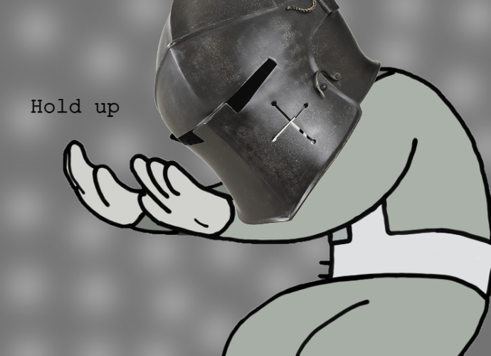 Hold up but its crusaders Blank Meme Template