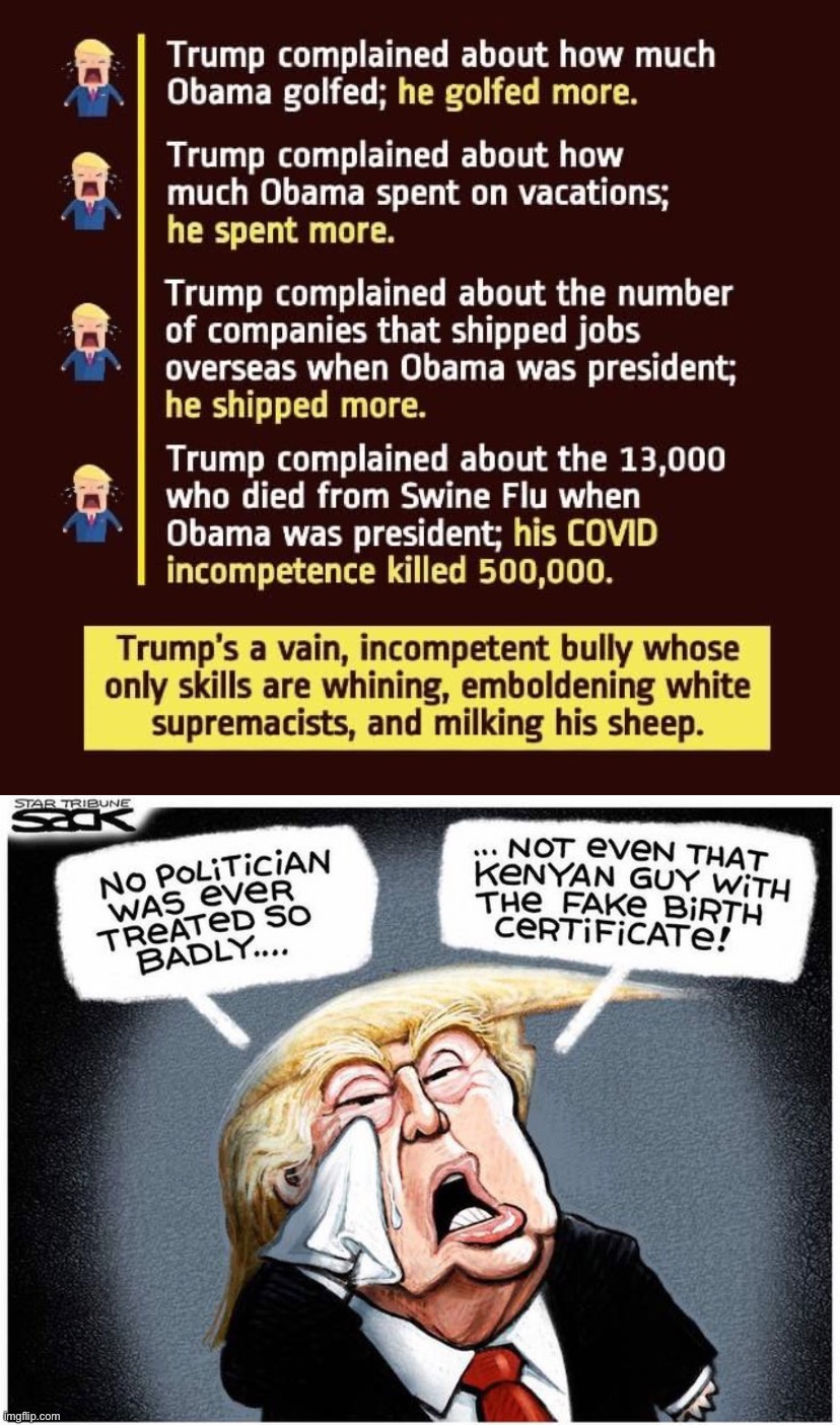 Ever hear Righties toss around that term “Crybully”? Donald Trump is the plain definition. | image tagged in donald trump hypocrite,trump crybaby hypocrite,crybully,bully,trump is an asshole,gop hypocrite | made w/ Imgflip meme maker