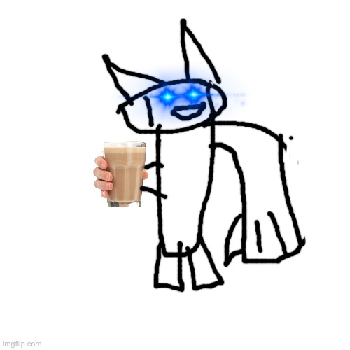 Take the choccy milk now or die trying | image tagged in memes,blank transparent square | made w/ Imgflip meme maker