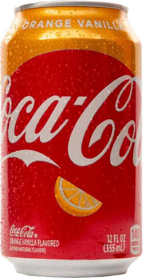 Orange Vanilla Coke Blank Meme Template