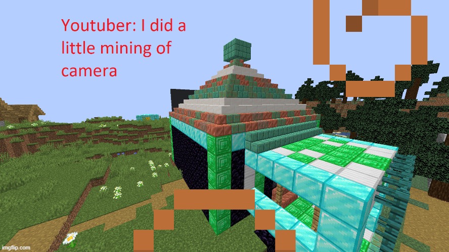 yep basically | image tagged in minecraft | made w/ Imgflip meme maker