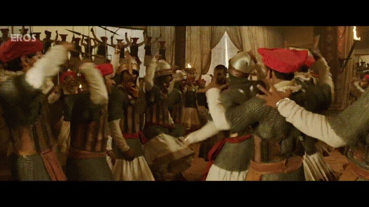 Bajirao Mastani gif Blank Meme Template