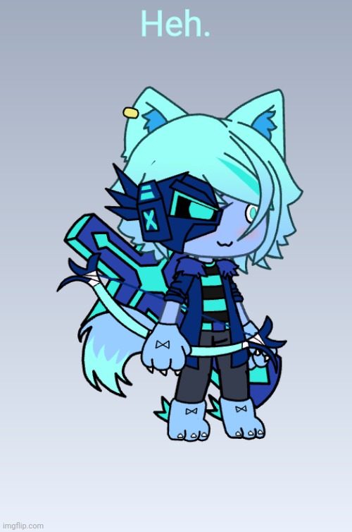 Larkfrost | Heh. | image tagged in larkfrost | made w/ Imgflip meme maker