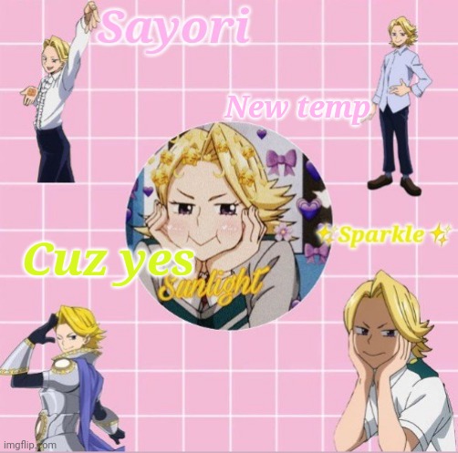 Yuga Aoyama Temp | New temp; Cuz yes | image tagged in yuga aoyama temp | made w/ Imgflip meme maker