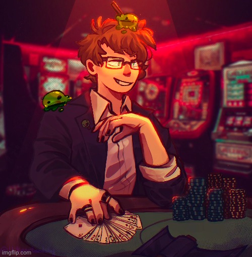My boi be gambling | made w/ Imgflip meme maker