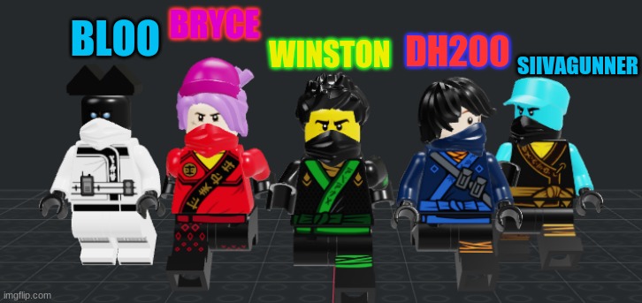 BLOO; BRYCE; DH200; WINSTON; SIIVAGUNNER | made w/ Imgflip meme maker