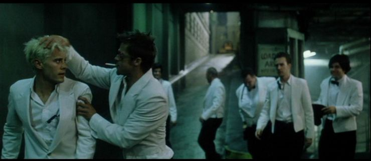 Fight Club - Tyler Durden - Brad Pitt Blank Meme Template
