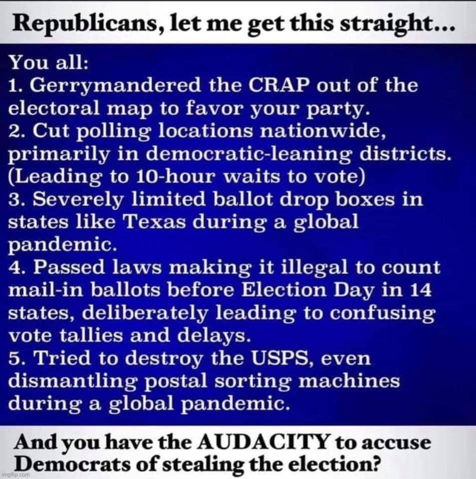 Republican voter fraud | image tagged in republican voter fraud | made w/ Imgflip meme maker