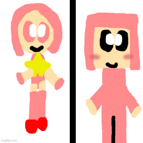 Human Kirby/Human Kirbo Blank Meme Template