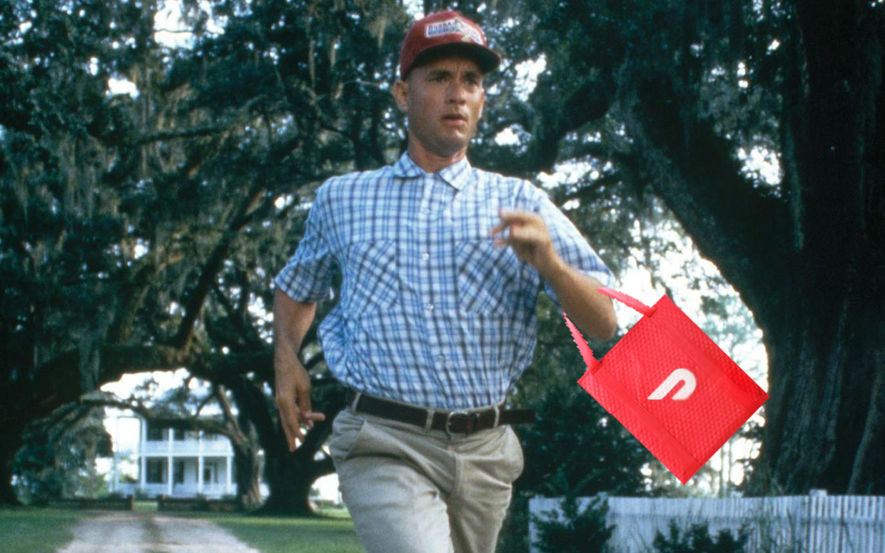 gump delivery Blank Meme Template