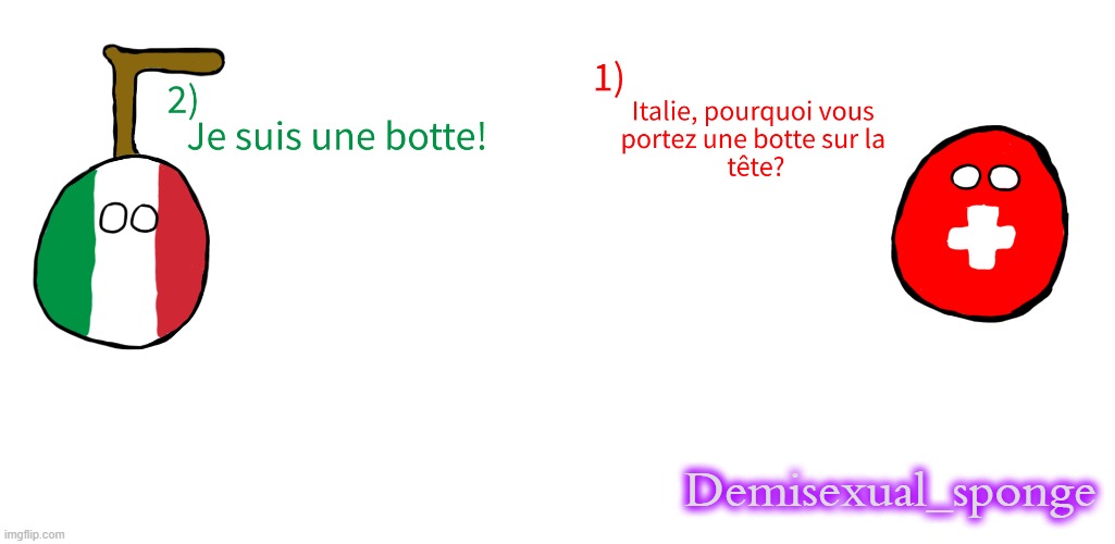My French is trash but I try anyway | Demisexual_sponge | image tagged in demisexual_sponge | made w/ Imgflip meme maker