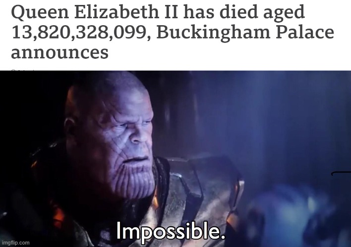 Please tell me i dont have to tell you i inspected the elements | image tagged in thanos impossible | made w/ Imgflip meme maker