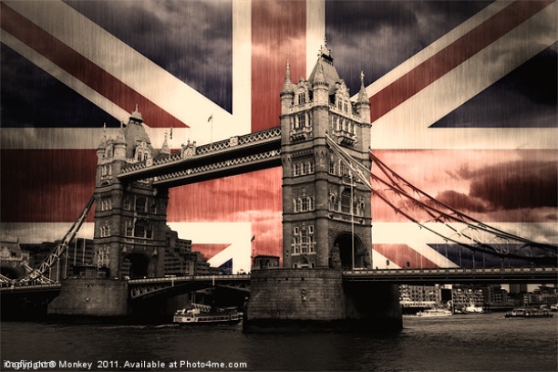Eyyyyy London | image tagged in london bridge union jack | made w/ Imgflip meme maker