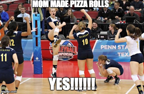 MOM MADE PIZZA ROLLS YES!!!!!! | image tagged in pizza rolls  | made w/ Imgflip meme maker