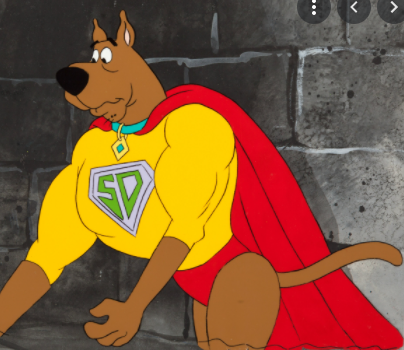 High Quality Super Scooby Blank Meme Template