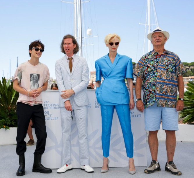 Cannes, Timothy, Wes, Tilda, Bill Blank Meme Template