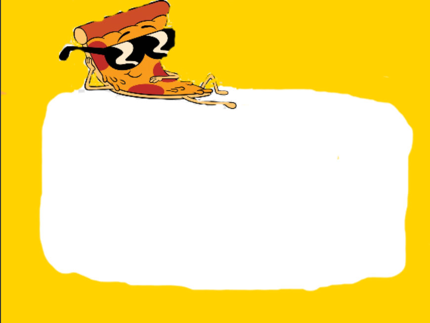 High Quality Pizza Template Blank Meme Template