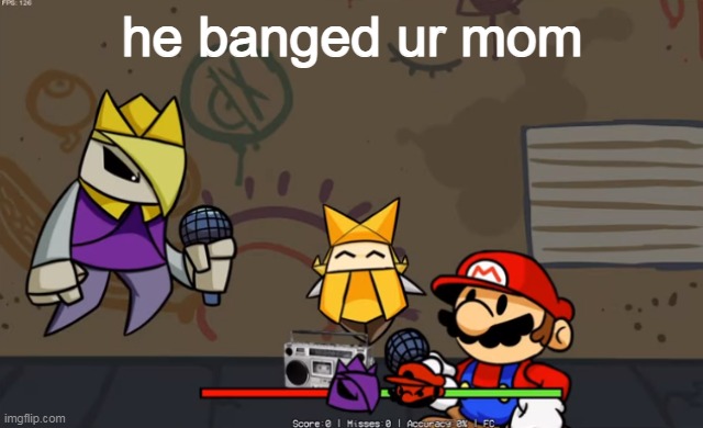 :poggers: | he banged ur mom | made w/ Imgflip meme maker
