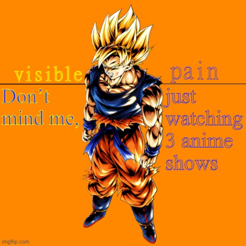 Soul eater, mha, and demon slayer | just watching 3 anime shows; Don’t mind me, | image tagged in bob | made w/ Imgflip meme maker