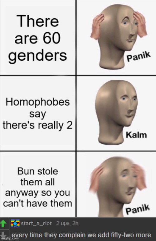 lmao | image tagged in imgflip,lgbtq,memes,panik calm panik,comments | made w/ Imgflip meme maker
