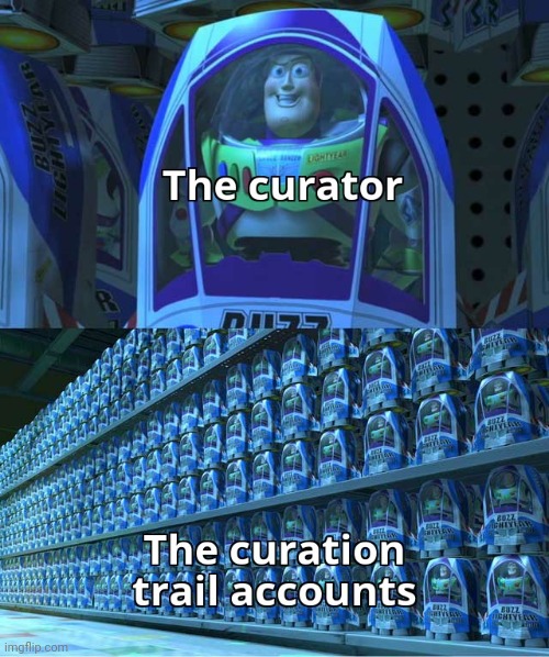 The hive curator and the curation trail | image tagged in memehub,hive,cryptocurrency,crypto,memes,funny | made w/ Imgflip meme maker