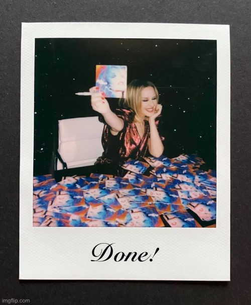 Kylie autograph | Done! | image tagged in kylie autograph | made w/ Imgflip meme maker