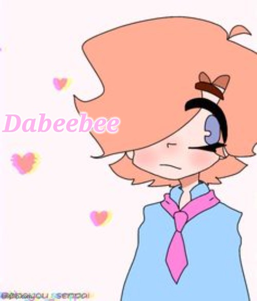 E | Dabeebee | image tagged in e | made w/ Imgflip meme maker