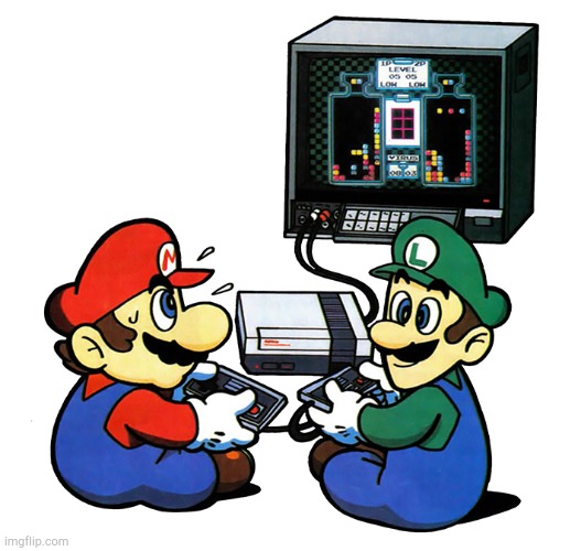 Mario vs Luigi | image tagged in luigi death stare | made w/ Imgflip meme maker