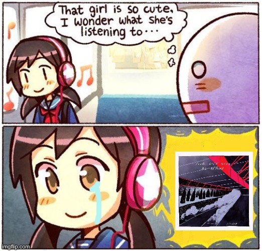 ycgma my beloved | image tagged in that girl is so cute i wonder what she s listening to,dream smp | made w/ Imgflip meme maker