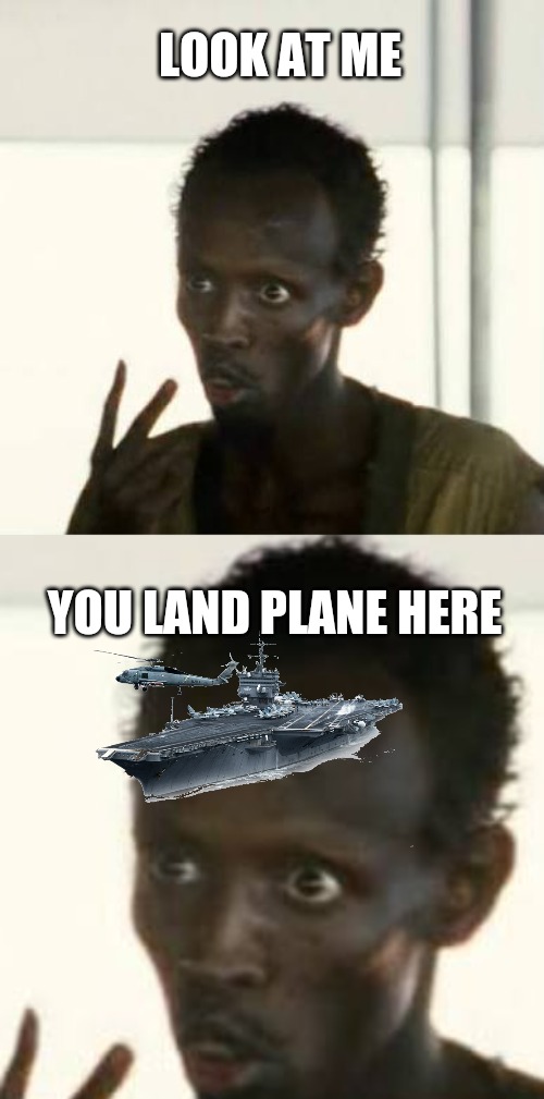 LOOK AT ME; YOU LAND PLANE HERE | image tagged in look at me,i'm the captain now,planes,land ho,big forehead | made w/ Imgflip meme maker