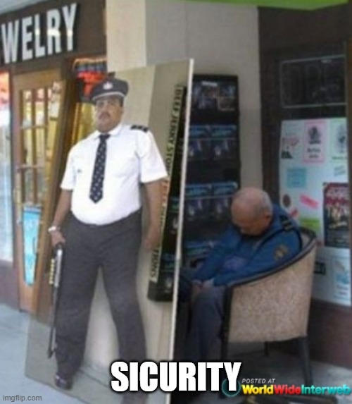 SICURITY | made w/ Imgflip meme maker