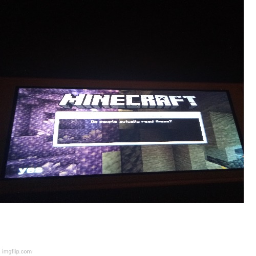 I GOT IT | image tagged in minecraft | made w/ Imgflip meme maker