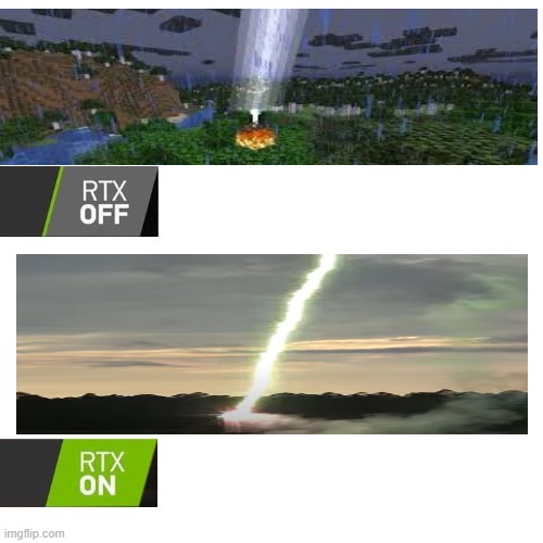 RTX on | image tagged in rtx on | made w/ Imgflip meme maker