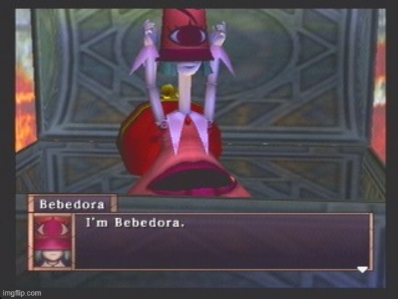 Bebedora (from Arc the Lad Twilight of the Spirits) | image tagged in bebedora,video game,character | made w/ Imgflip meme maker