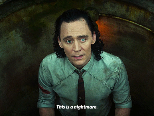 High Quality Loki This is a nightmare Blank Meme Template
