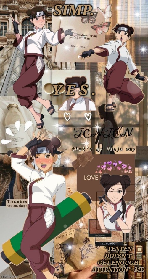 Eyitayos tenten temp | Y E S . | image tagged in eyitayos tenten temp | made w/ Imgflip meme maker