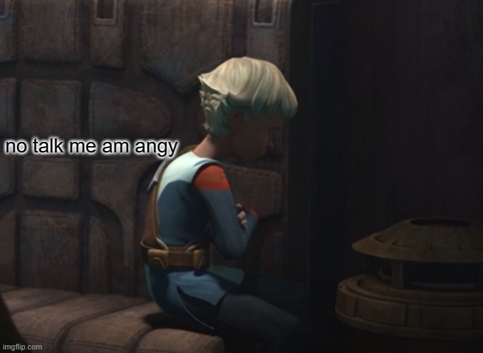 no talk me am angy | made w/ Imgflip meme maker