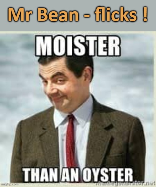 Mr Bean - flicks ! | Mr Bean - flicks ! | image tagged in if you know what i mean bean | made w/ Imgflip meme maker