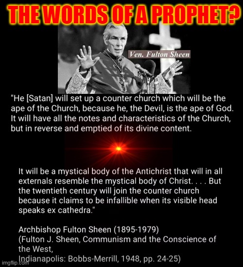 Fulton Sheen Memes False Compassion • Compassion Is Defined As