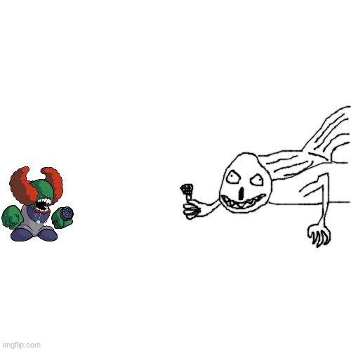 tiky vs a badly drawn bridge worm | made w/ Imgflip meme maker