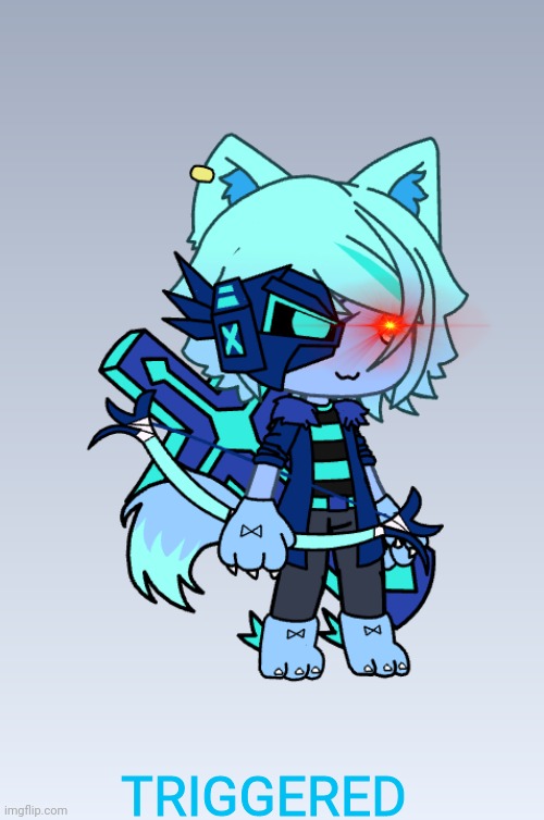 Larkfrost | TRIGGERED | image tagged in larkfrost | made w/ Imgflip meme maker