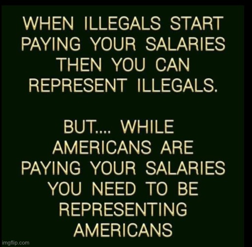 Dear Democrat and RINO politicians | image tagged in illegal immigration,illegal aliens,democrats,democratic party,memes | made w/ Imgflip meme maker