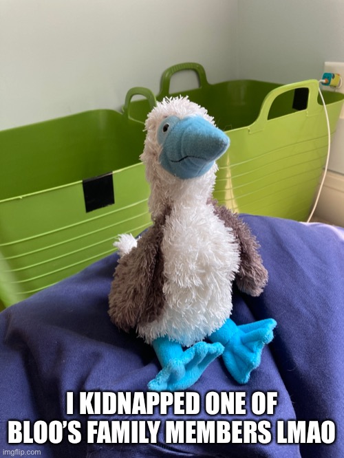 Haha | I KIDNAPPED ONE OF BLOO’S FAMILY MEMBERS LMAO | made w/ Imgflip meme maker